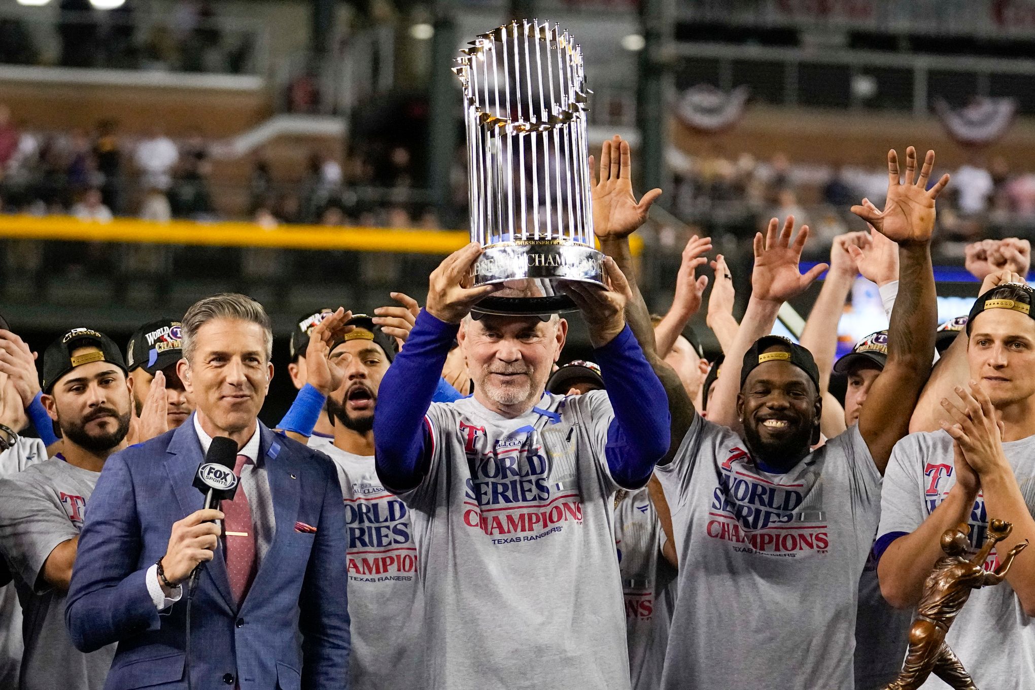 These resilient Rangers can go no higher. For first time, they are World  Series champions