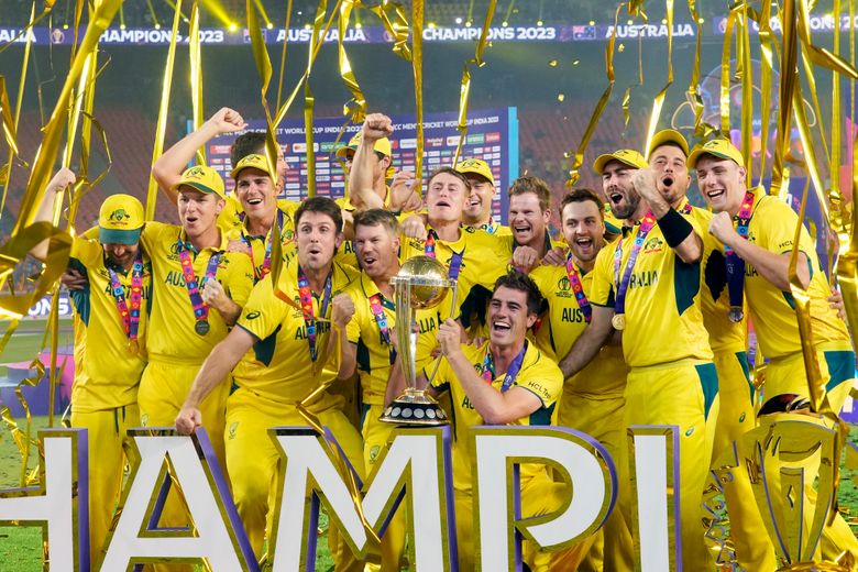 Australia win Cricket World Cup after beating India by six wickets