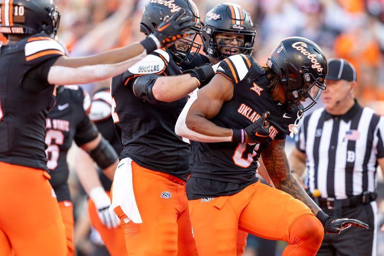 College football Top 25 scores, highlights, games today: Oklahoma State,  Pitt earn hard-fought Week 1 wins 