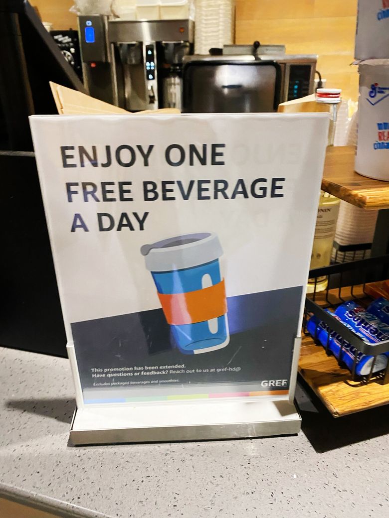 Free coffee for office