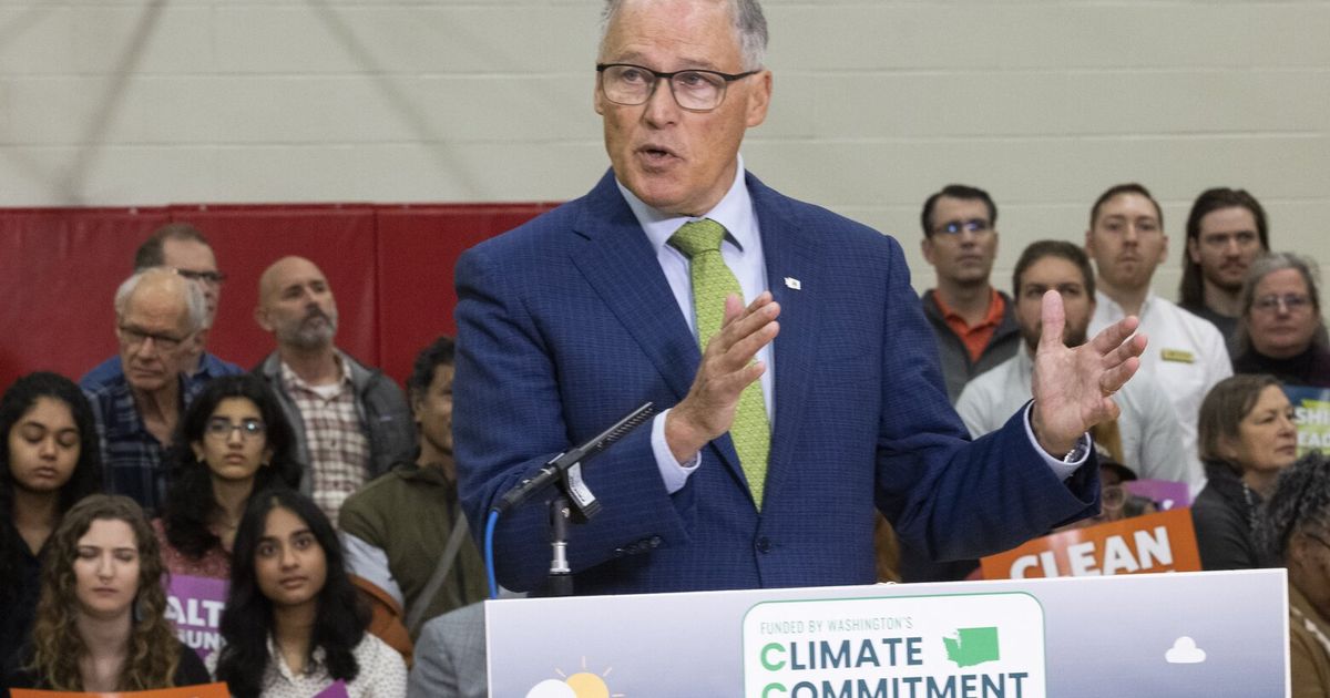 Inslee's 2024 budget pitch would boost WA spending on climate
