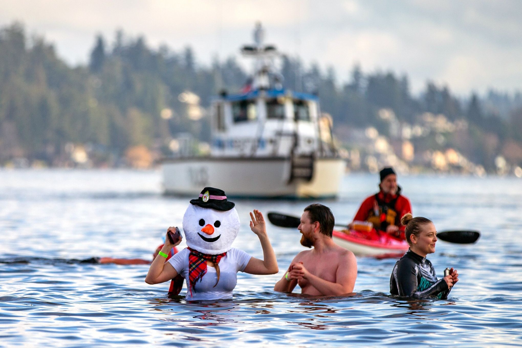 Where to take a polar plunge in the Seattle area on New Year's Day