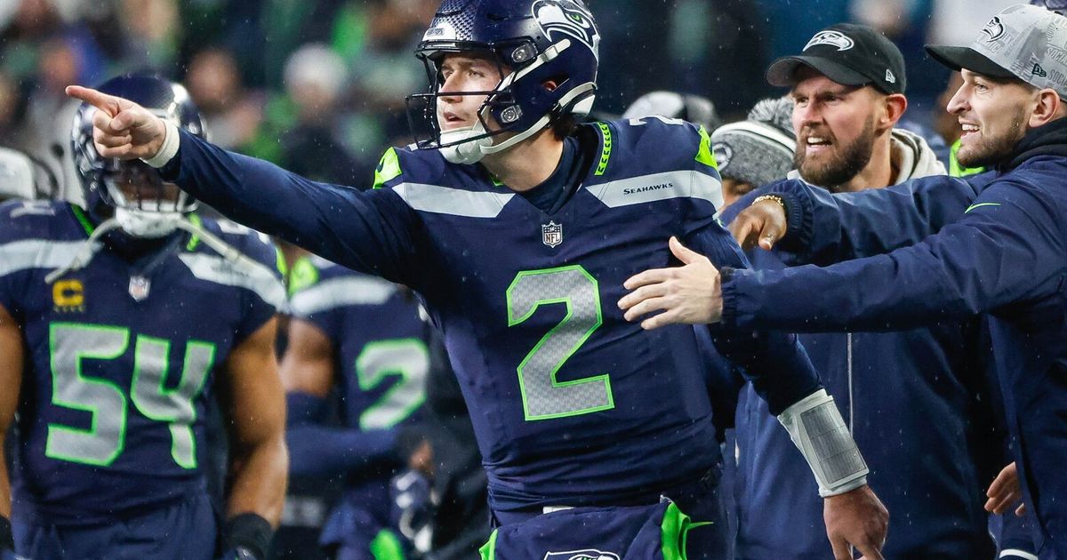 Seahawks QB Drew Lock became a Seattle legend Monday night The