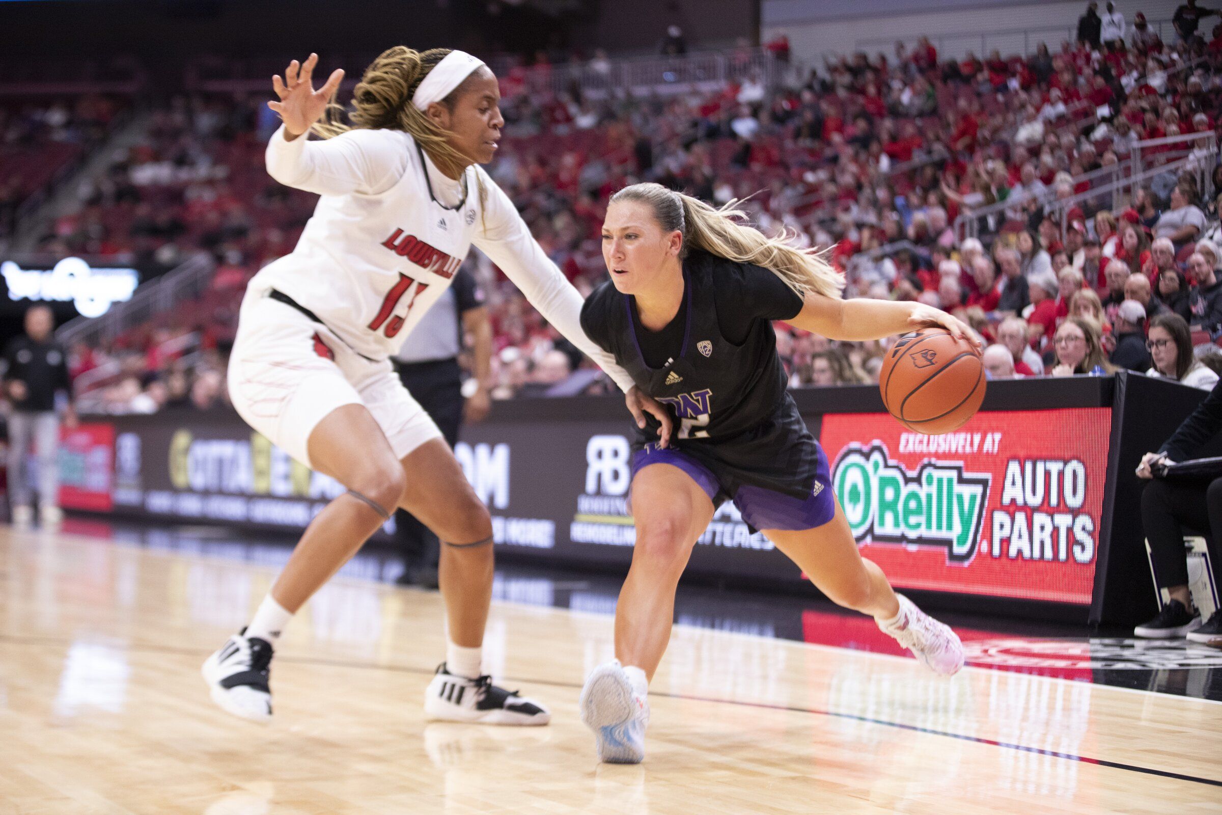 Undefeated start for No. 23 UW women ends with loss at No. 19