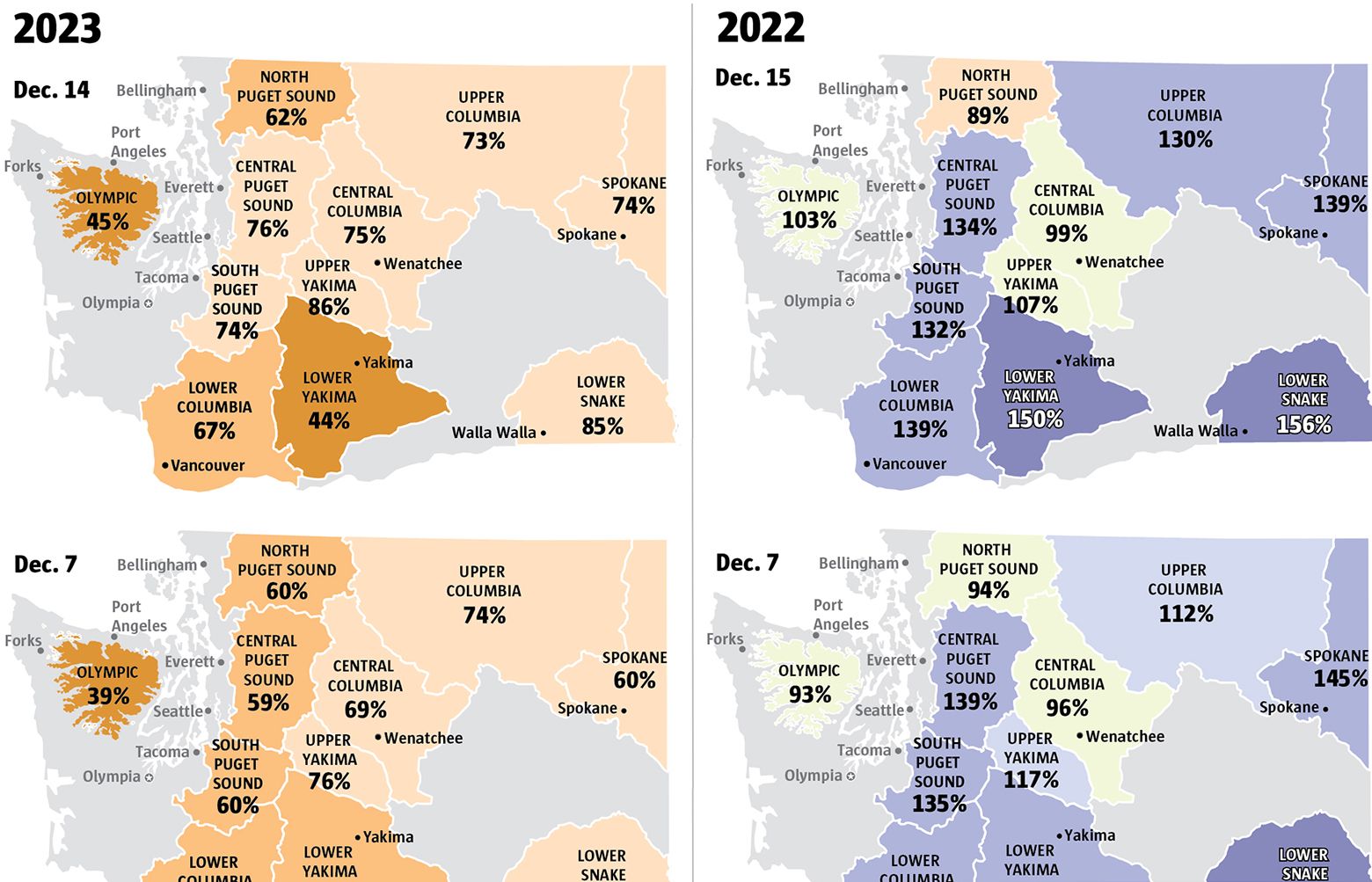 Tracking WA 2023 2024 Snowpack Through Maps And Charts The Seattle Times   Snowpack Teazer 