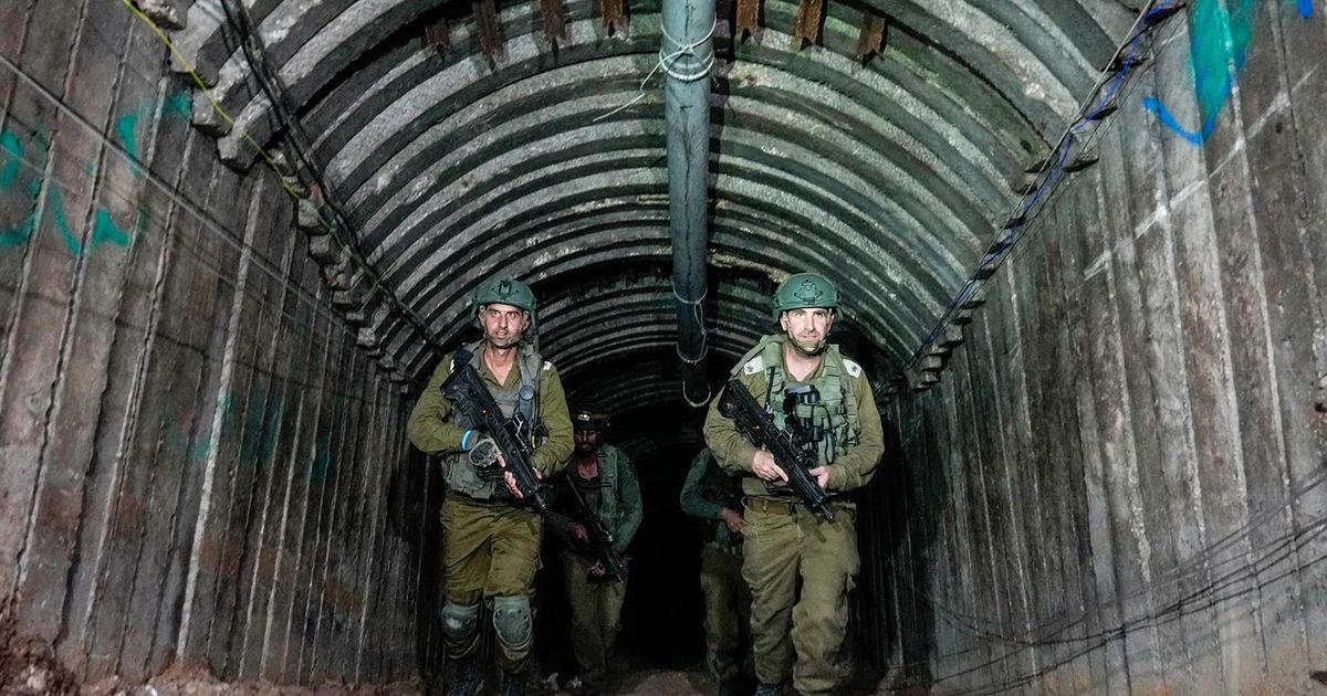 Israel finds large tunnel adjacent to Gaza border, raising new
