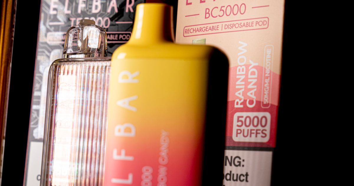 elf bar vape uk Texas Bans Chinese-Made Vapes—Here's How U.S. Brands Can Still Legally –  Jomotech main image 1