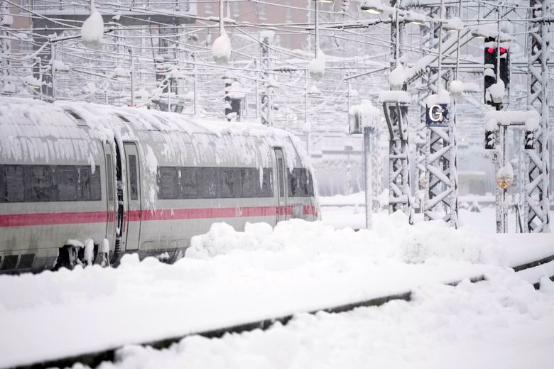 Munich airport: Snowstorm brings Munich airport to standstill and causes  travel chaos in Germany - The Economic Times