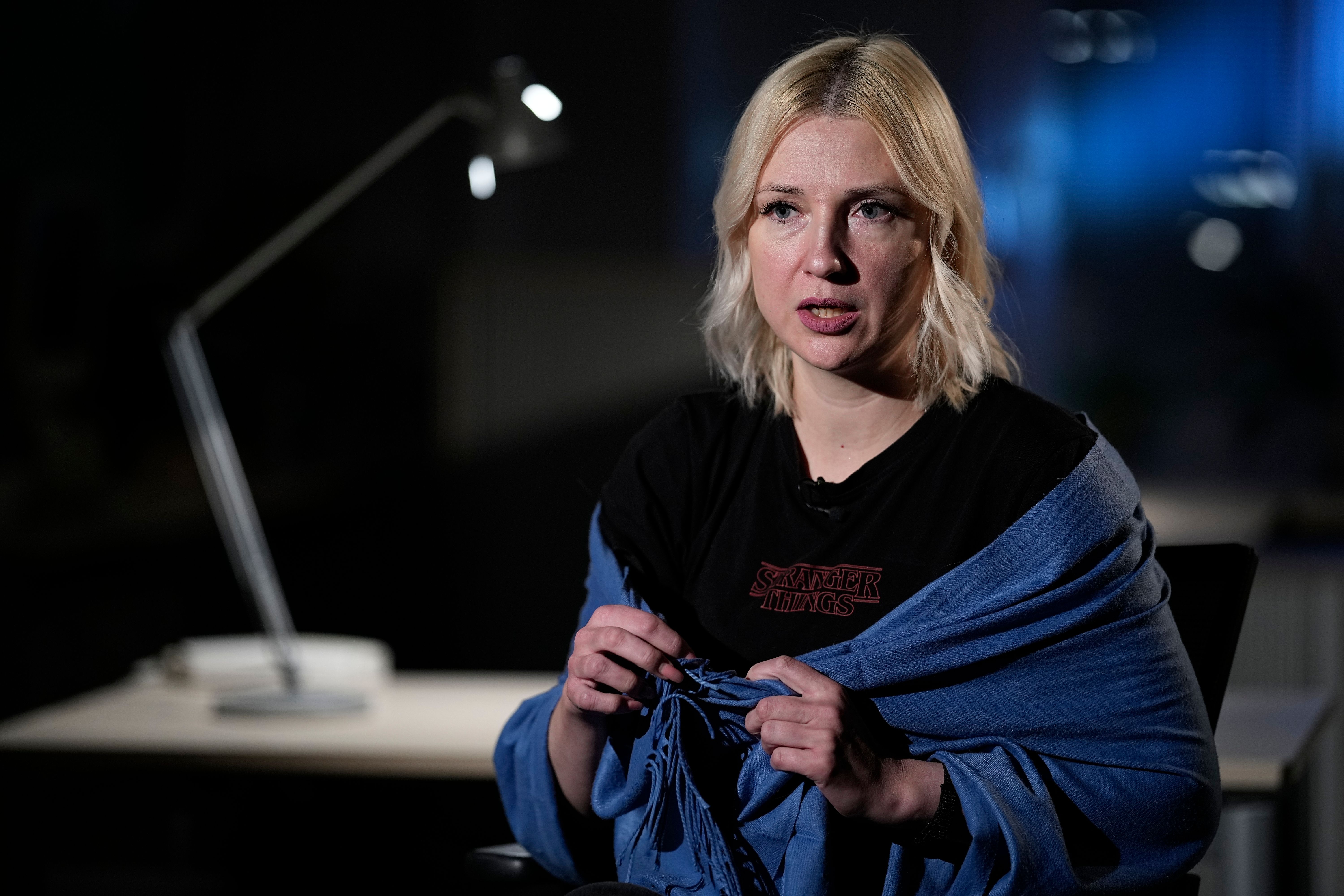 Russian presidential hopeful vows to champion peace, women and a