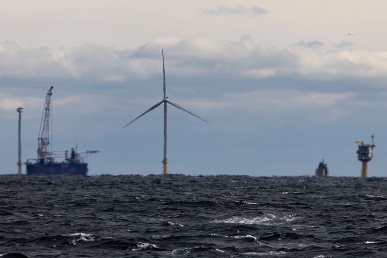 Decades after Europe, turning blades send first commercial offshore wind  power onto US grid