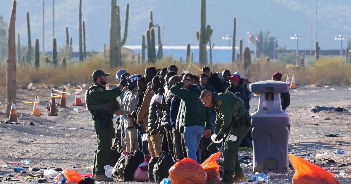 Smugglers are bringing migrants to a remote Arizona border crossing ...