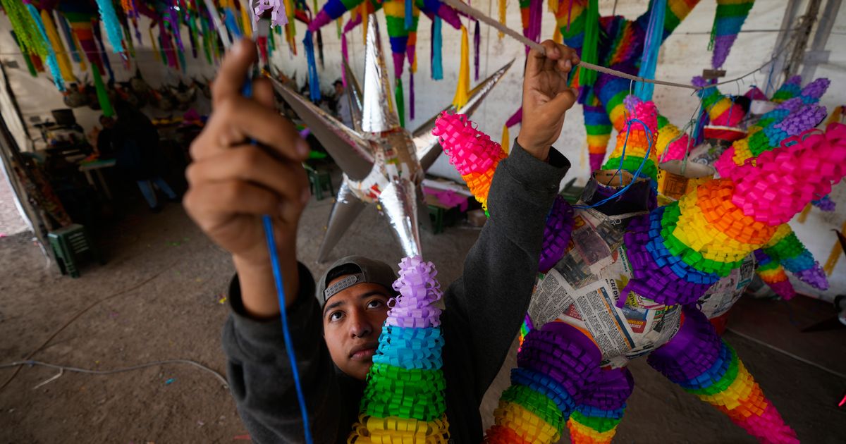 In Mexico, piñatas are not just child’s play. They’re a 400yearold