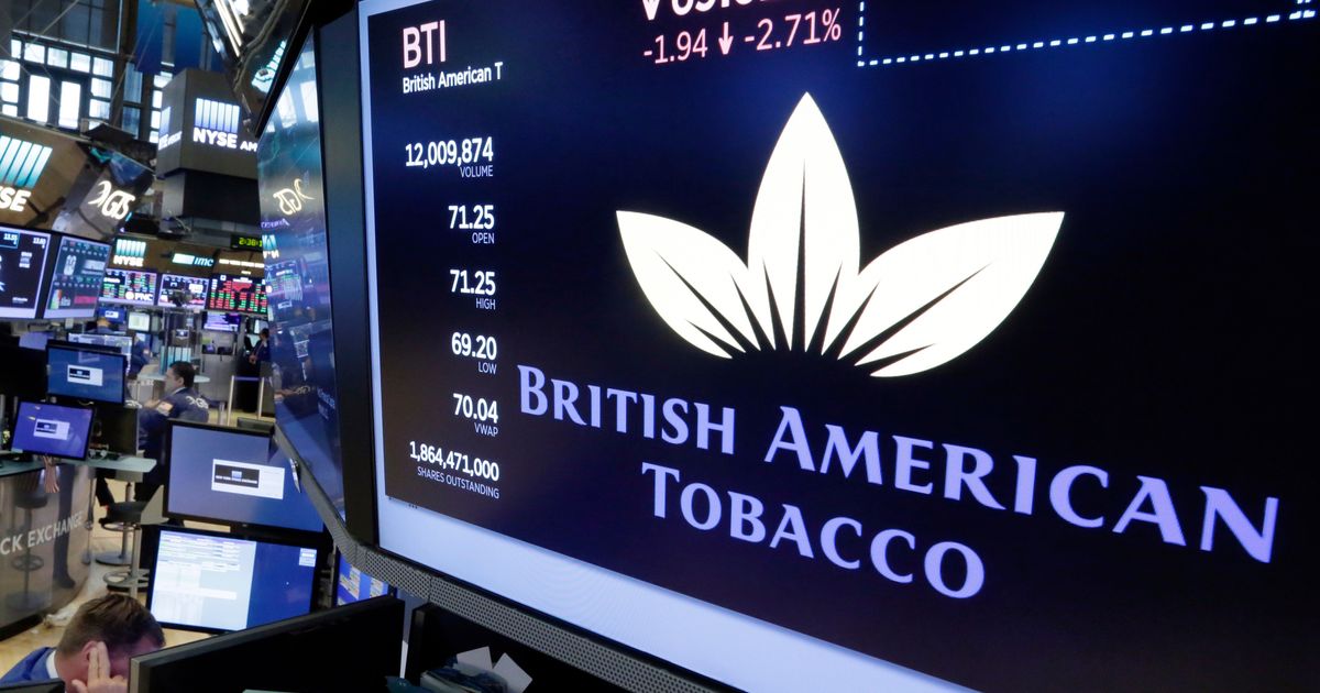 British American Tobacco writes down $31.5 billion as it shifts its  business away from cigarettes