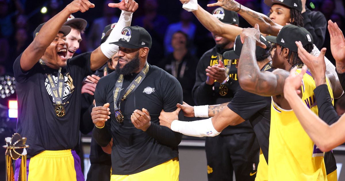 Anthony Davis Leads Lakers To Nba In-season Tournament Title, 123-109 