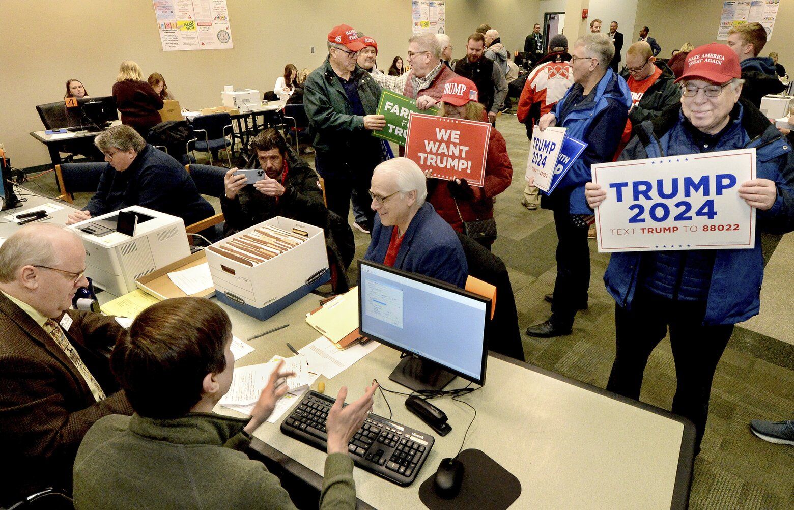 Voters File An Objection To Trump’s Name On The Illinois Ballot | The ...