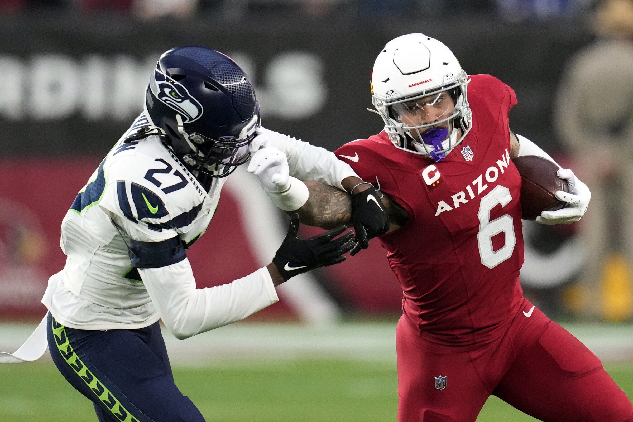 Seahawks Cardinals GameCenter Live updates highlights score