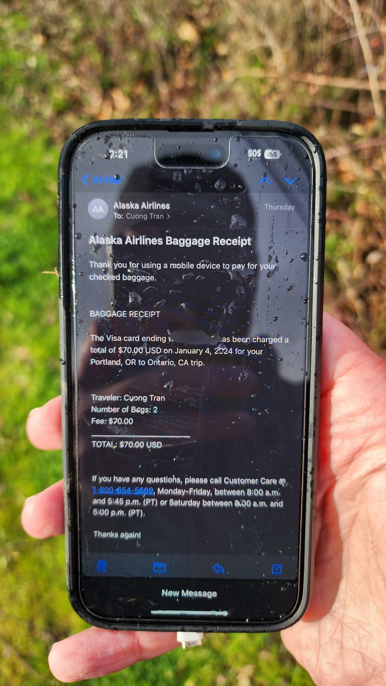 IPhone from blown-out Boeing 737 MAX 9 found still working in