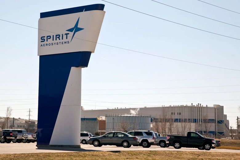 Spirit AeroSystems in Wichita, Kan., assembled the part that blew out of the Alaska Airlines 737 MAX 9. Former Boeing executive Pat Shanahan took the helm of Spirit in October. That same month, Spirit delivered the jet with the defective door plug to Boeing. (Mike Hutmacher / The Wichita Eagle via AP, 2013)