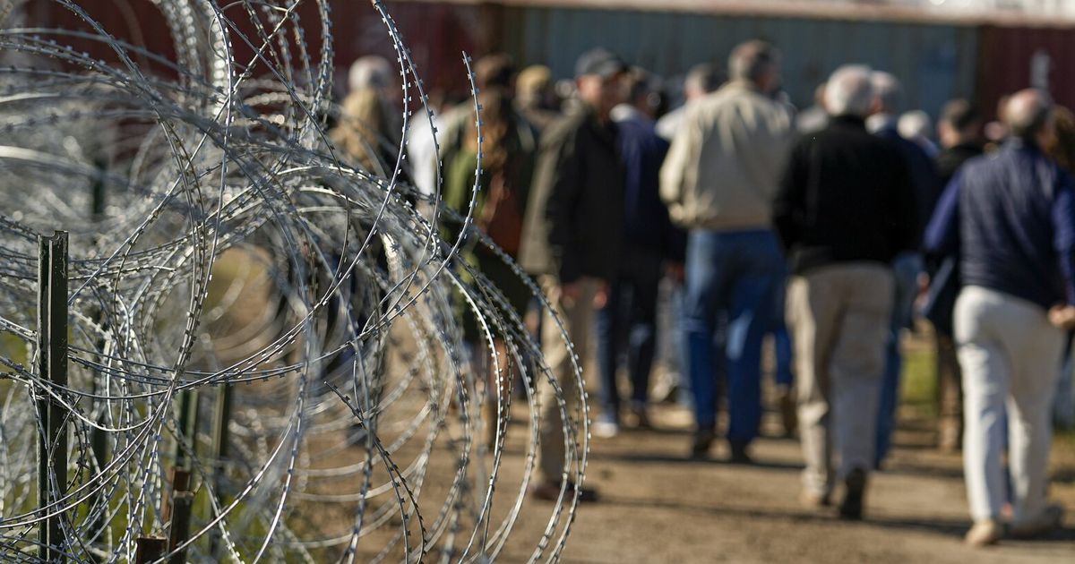 Senators are racing to win support for a border deal as aid to Ukraine ...