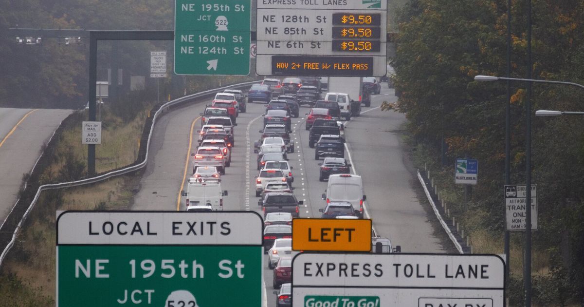 西雅图地区的高速公路通行费即将飙升至15美元