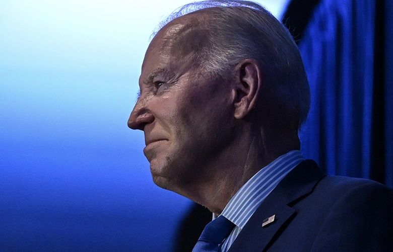 U.S. President Joe Biden delivers remarks at the South Carolina Democratic Party (SCDP) First in the Nation Celebration in Columbia, S.C.,  on  Jan. 27, 2024. President Biden is running out of middle-ground options regarding Iran after a strike on Sunday. (Kenny Holston/The New York Times) XNYT0257 XNYT0257