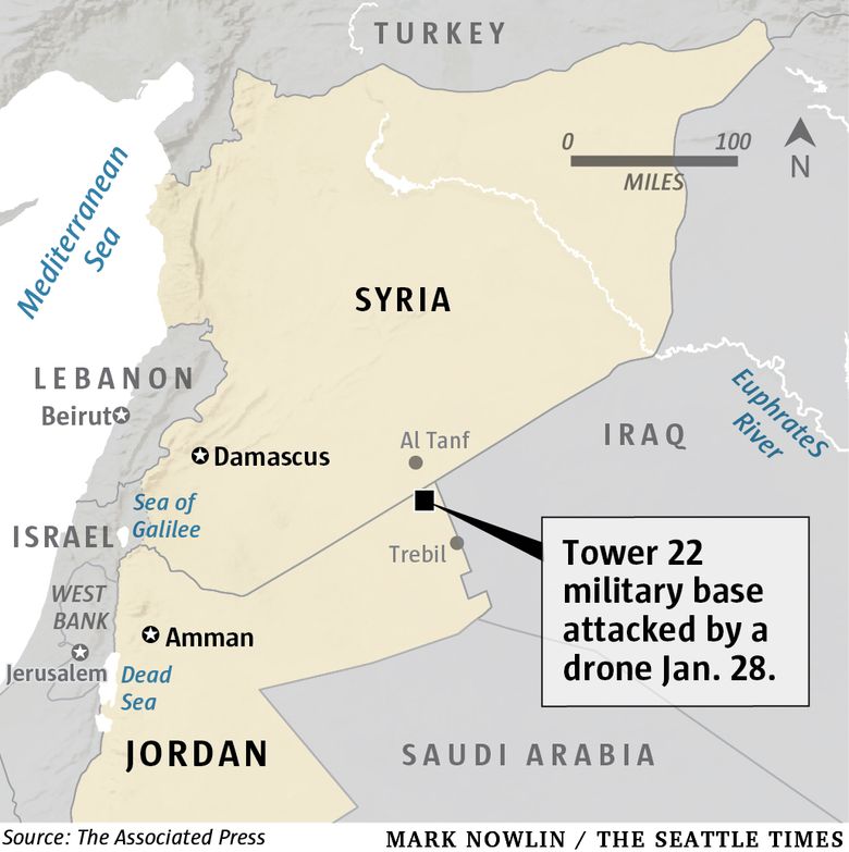 Enemy drone that killed US troops in Jordan was mistaken for a US drone,  preliminary report suggests