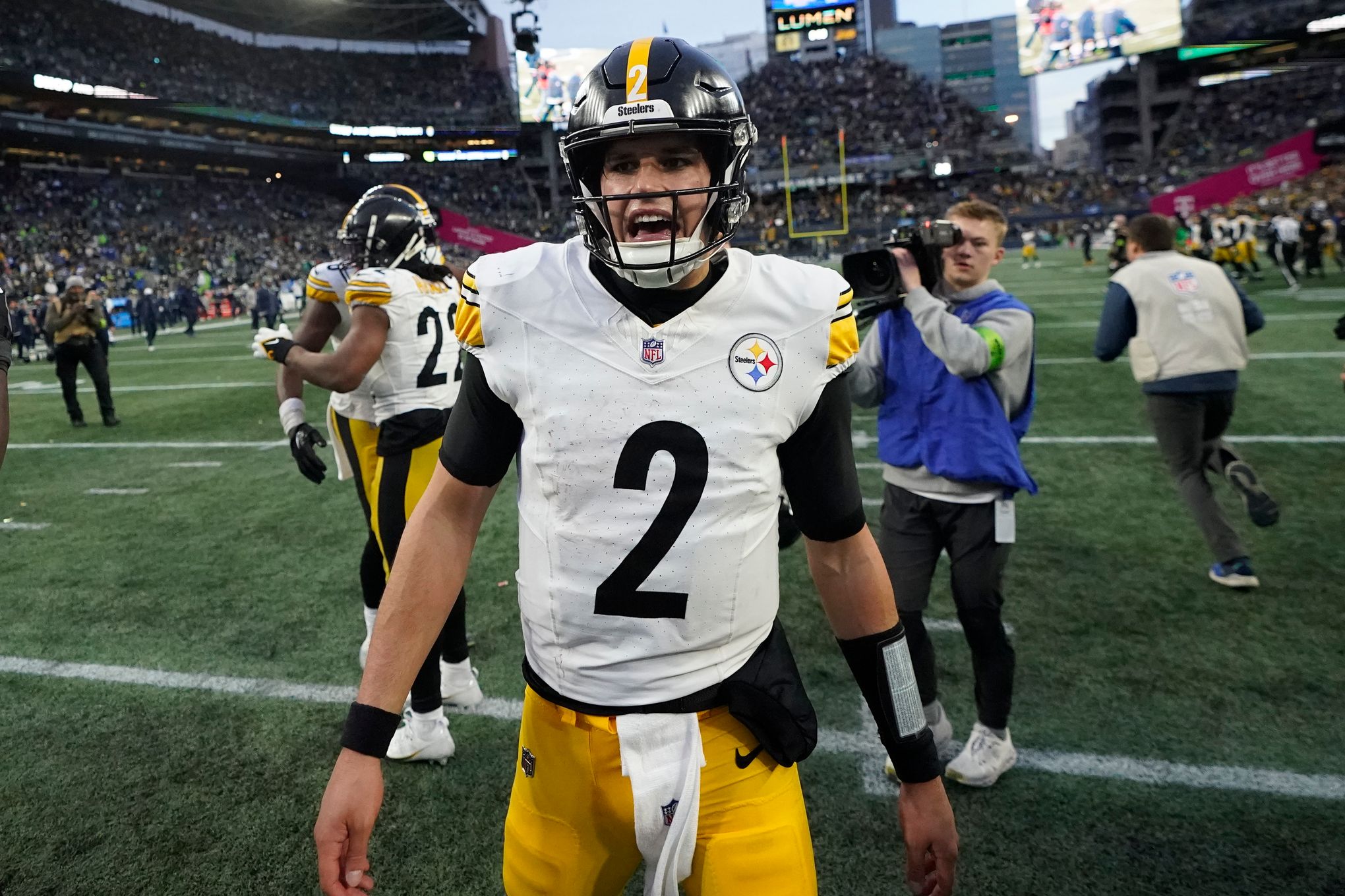 Steelers sticking with Mason Rudolph at QB against the Ravens even with  Kenny Pickett available | The Seattle Times