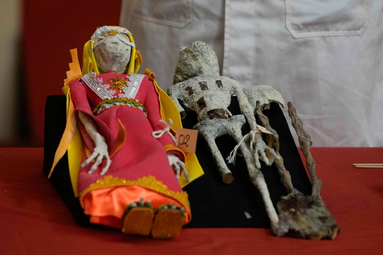 They're not aliens. That's the verdict from Peru officials who seized 2  doll-like figures | The Seattle Times