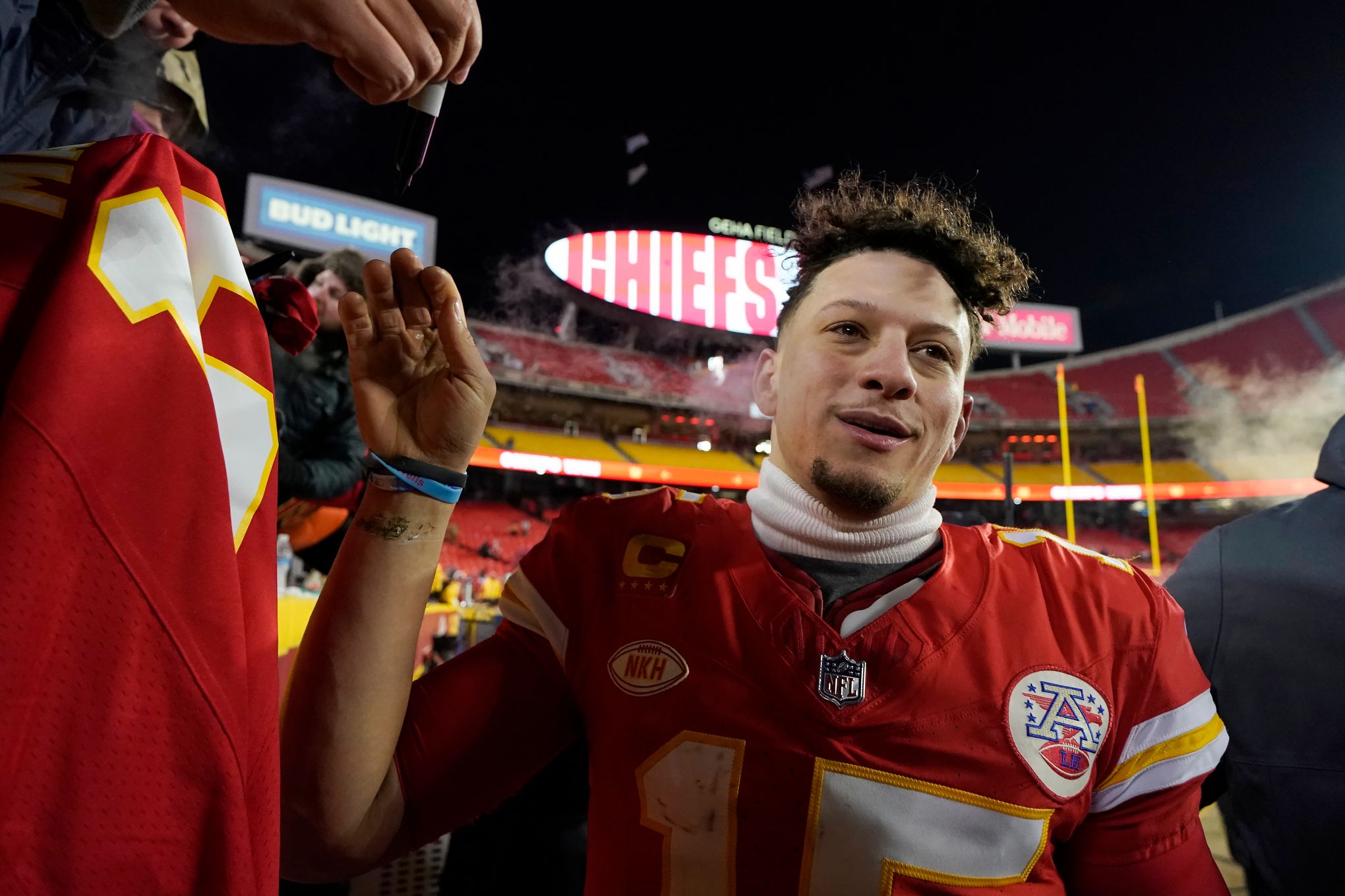 Patrick Mahomes on Chiefs WRs: 'They are in a great spot