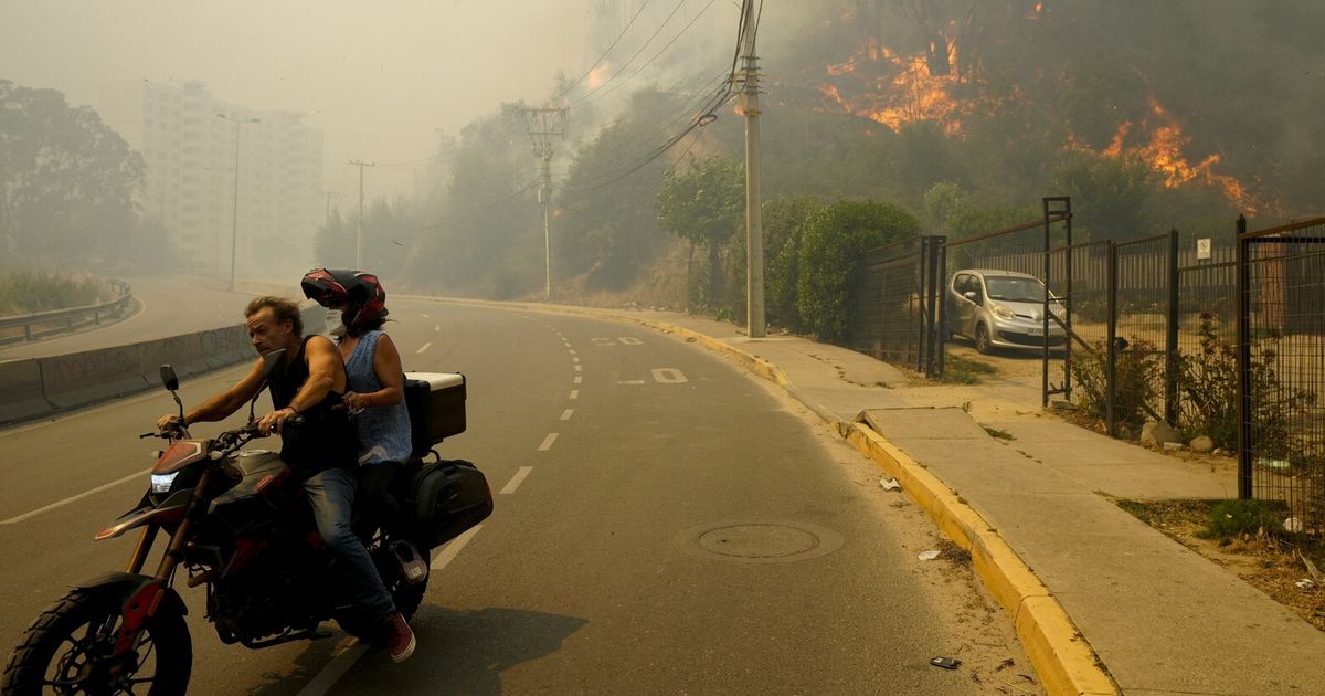 Cómo contribuye el cambio climático a incendios forestales como los de Chile