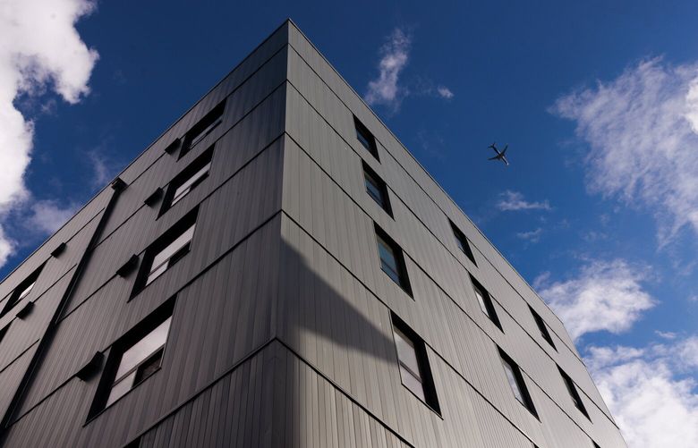 Bertha Pitts Campbell Place, located at 171 12th Ave., is photographed in Seattle Wednesday, Feb. 8, 2024.  226103