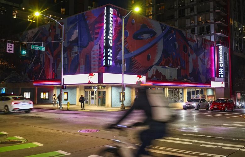 SIFF Cinema Downtown (former Cinerama) tzr. (Dean Rutz / The Seattle Times, 2023)