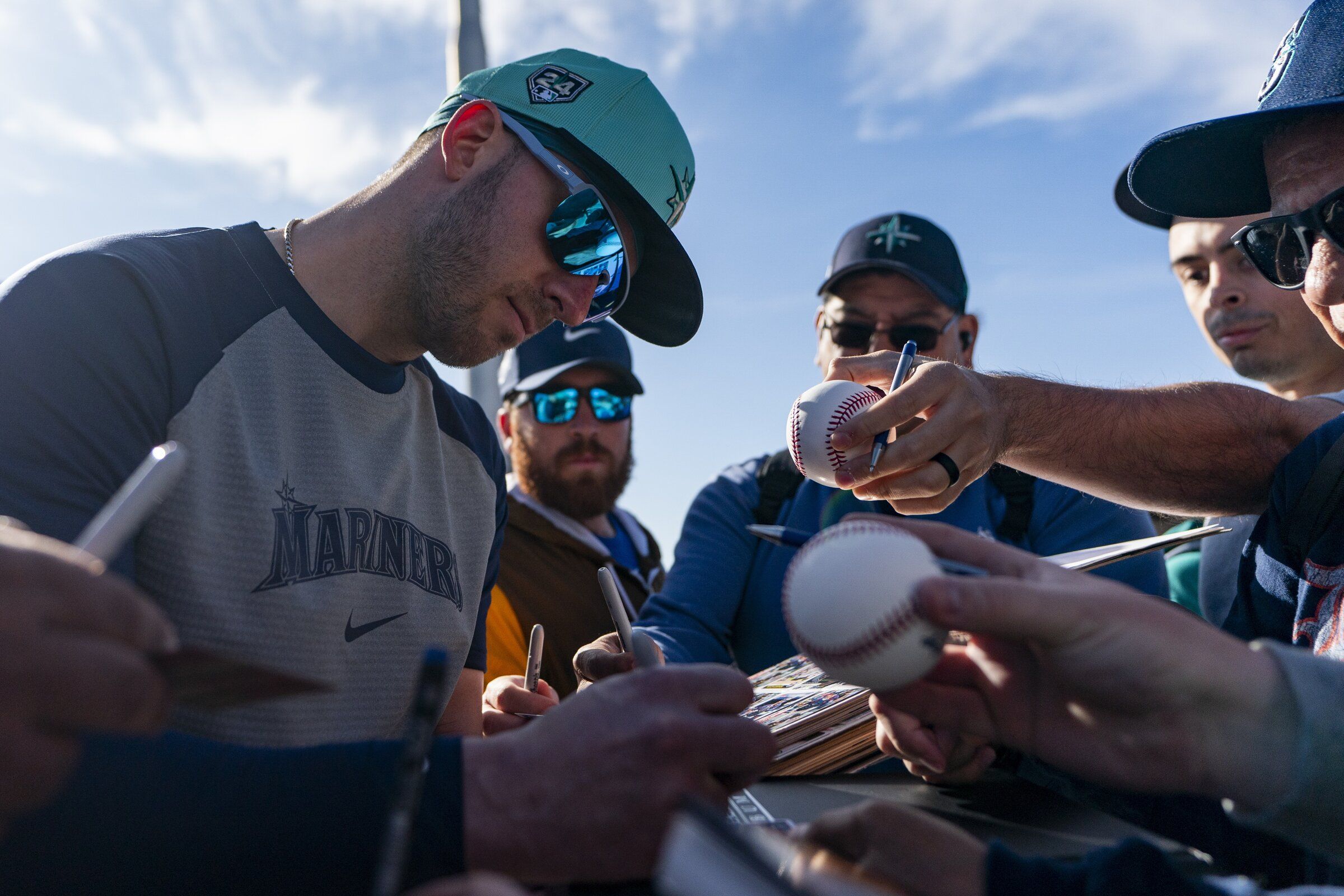 Seattle mariners outlet spring training hat