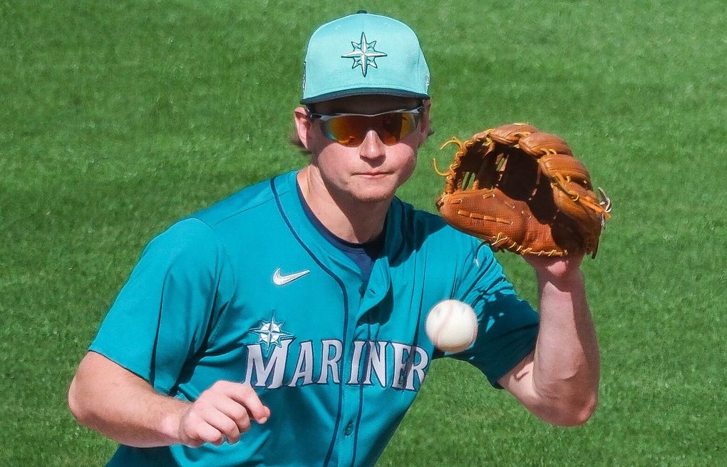 Mariners prospect Colt Emerson unfazed by first Cactus League game: 'It's  just baseball' | The Seattle Times