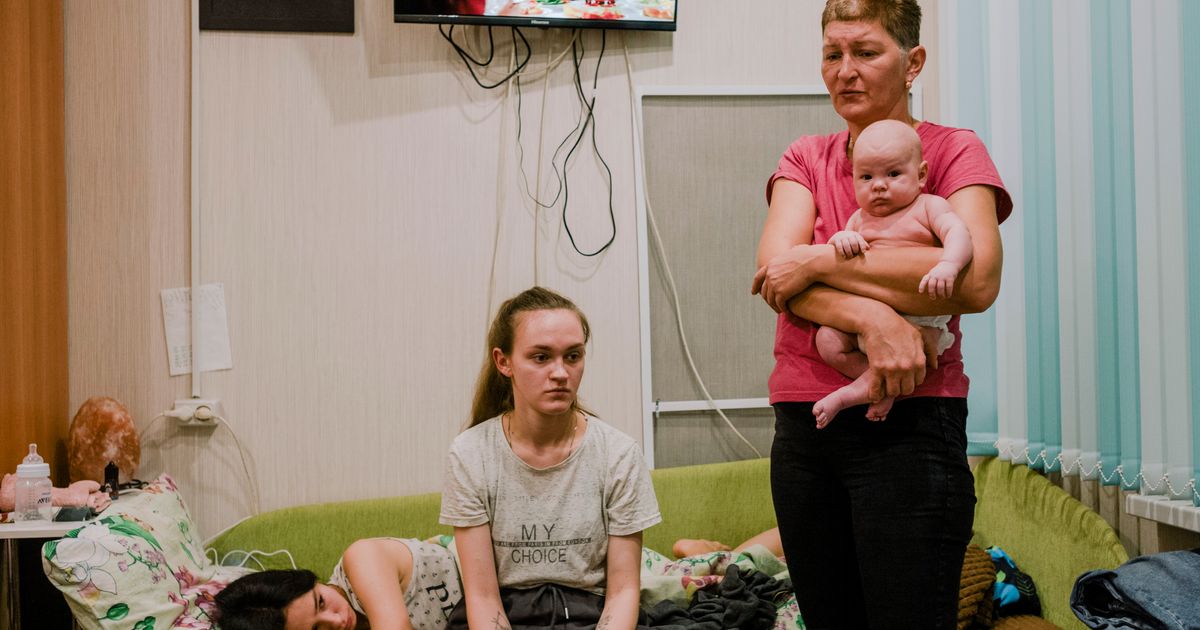 In Russia, knowing that her son is dead, and waiting for him anyway