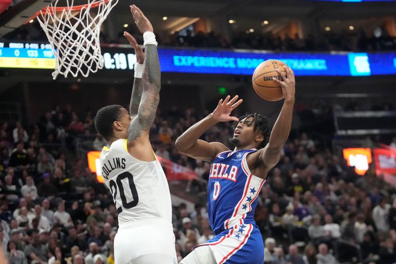 1st-time All-Star Maxey scores career-high 51 points to help Embiid-less  76ers beat Jazz 127-124 | The Seattle Times