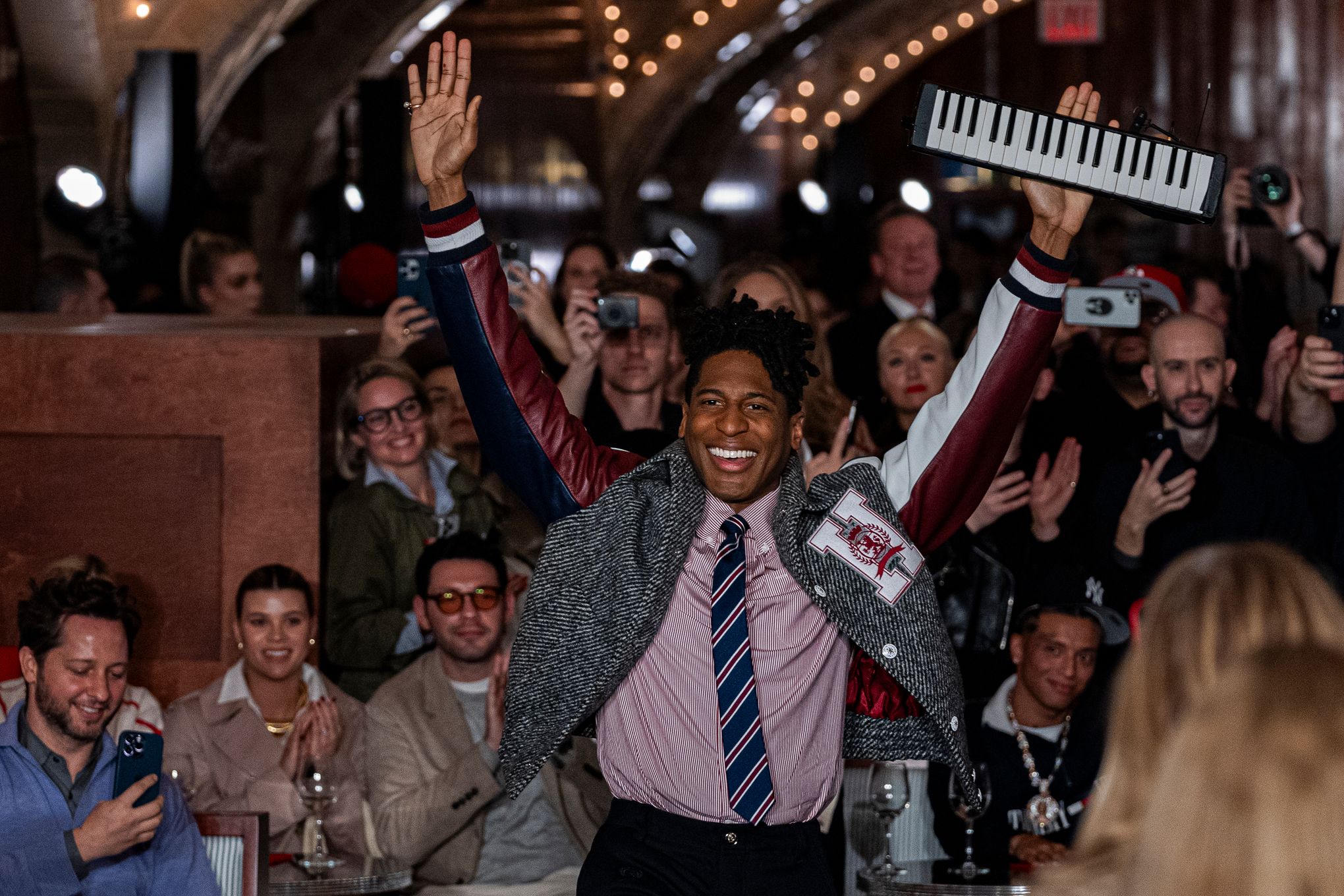 Tommy Hilfiger takes over the Oyster Bar in Grand Central for a