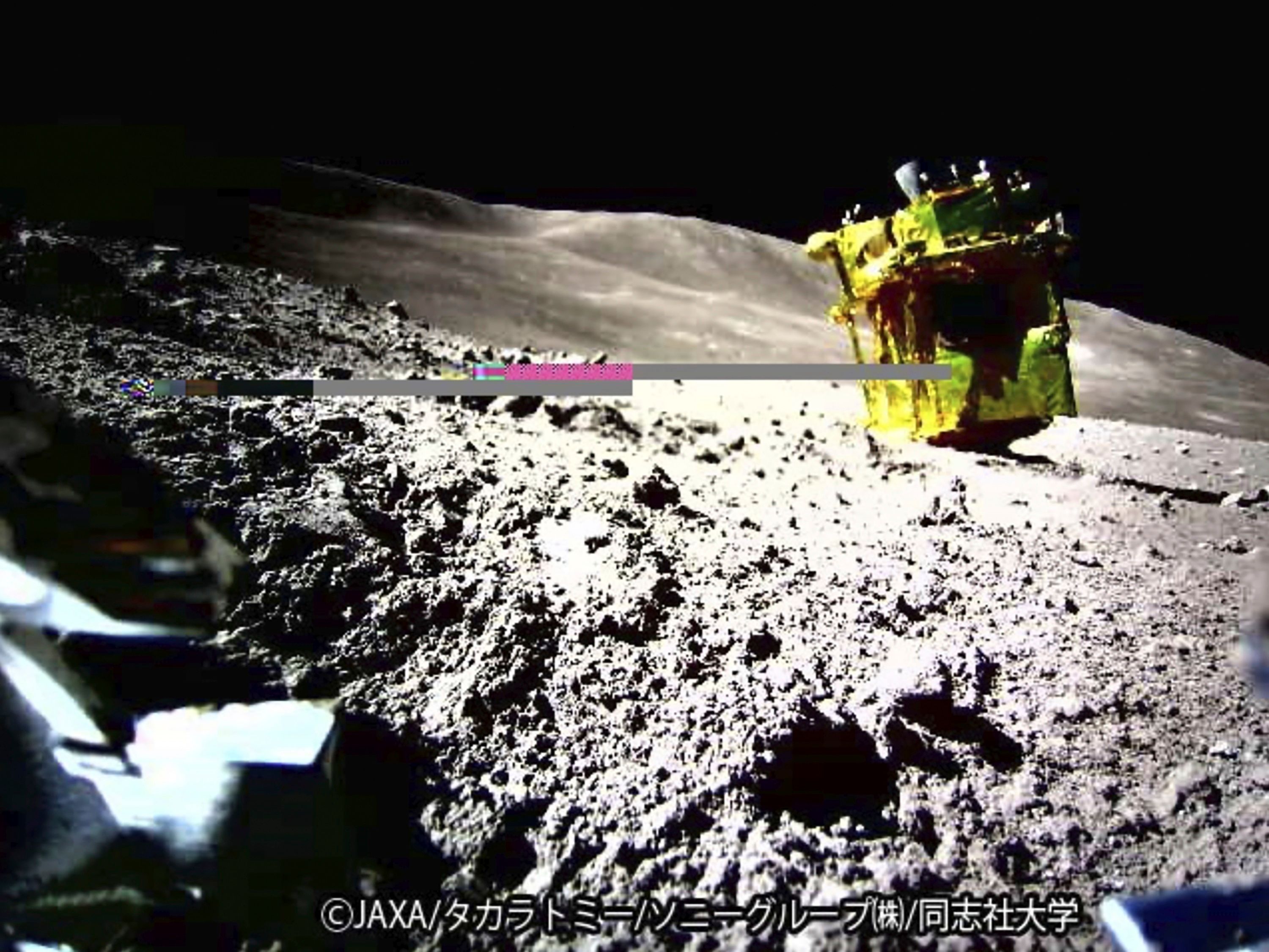 Japan's moon lander beats predictions, survives a second lunar