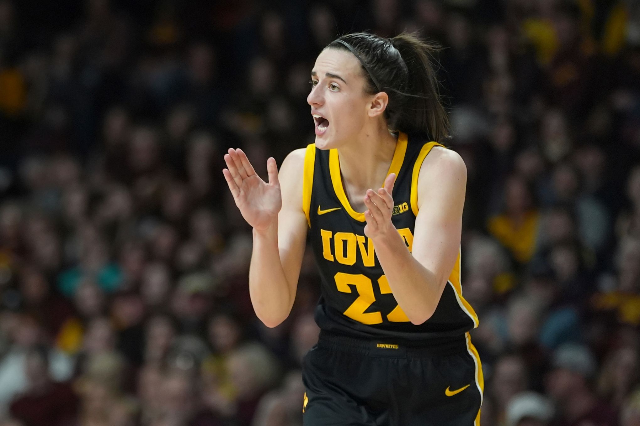 Caitlin Clark eager to enjoy the rest of the ride at Iowa after decision to enter the WNBA draft | The Seattle Times