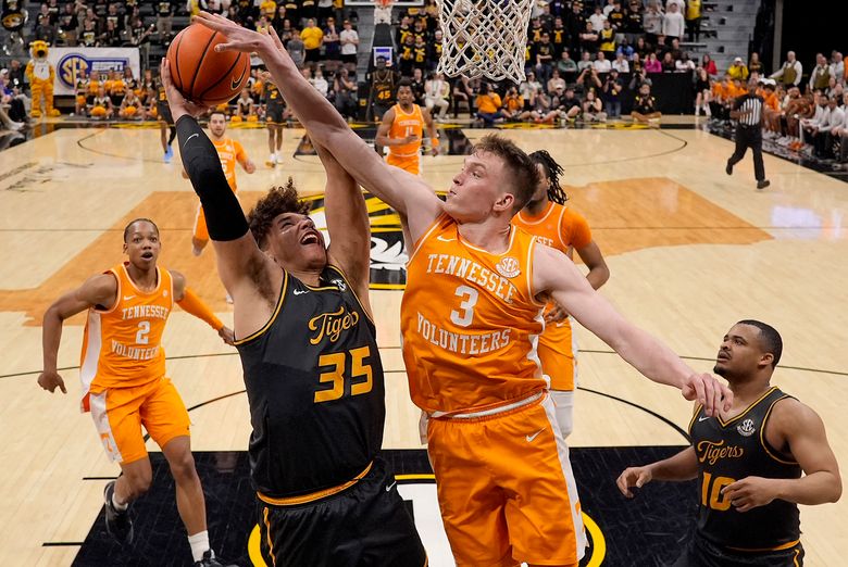 Dalton Knecht shoots up NBA draft boards, helping No. 5 Vols chase Final  Four | The Seattle Times