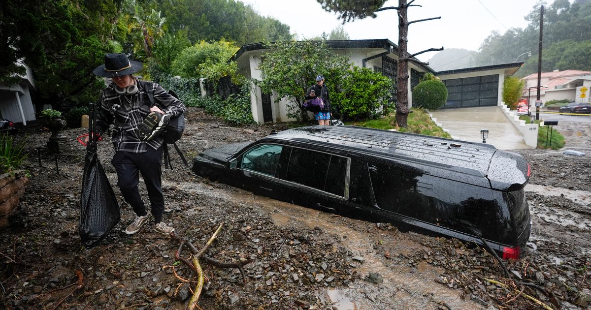 Mud and debris are flowing down hillsides across California. What ...