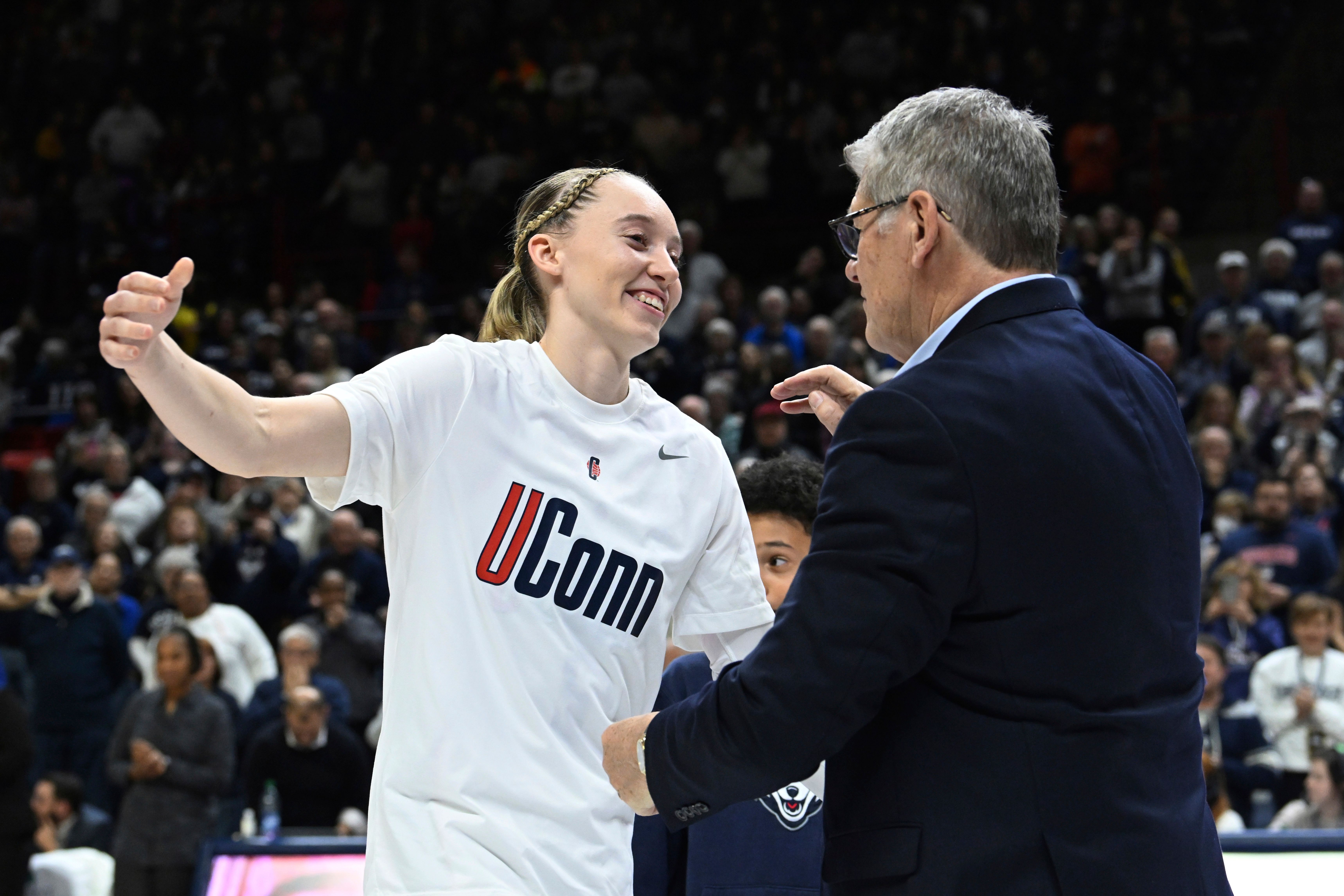 Paige Bueckers And Geno Auriemma Both Announce They Will Spend At Least ...