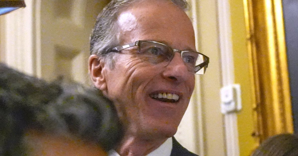 South Dakota Sen. John Thune jumps into race to succeed McConnell as ...
