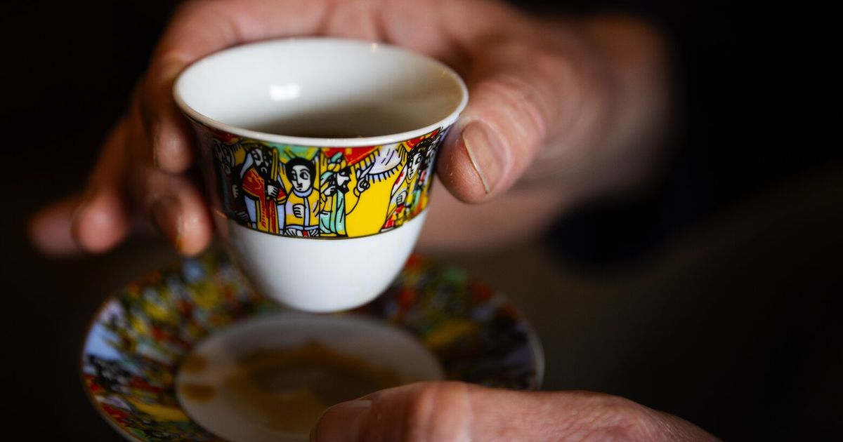 This Pike Place Market shop holds traditional Ethiopian coffee ...