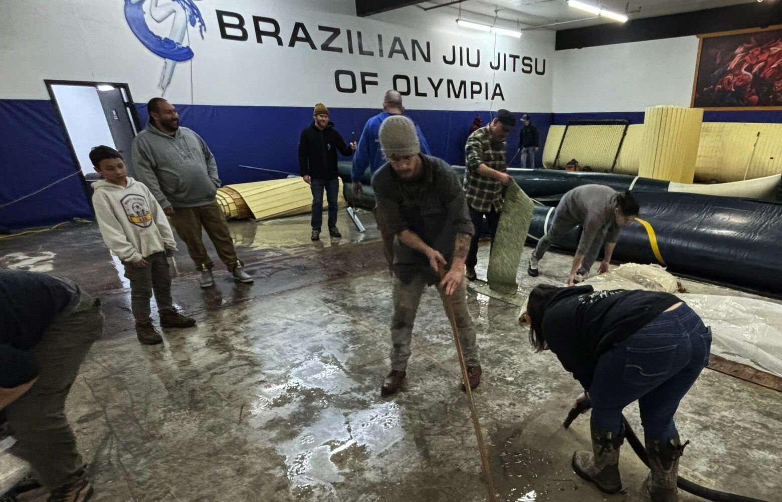 After alleged arson, class is back in session at Olympia jujitsu