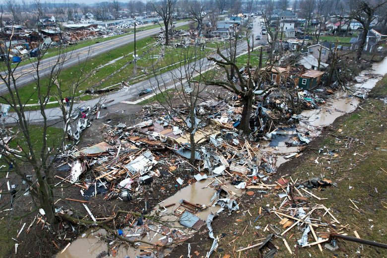 Tornadoes kill 3 and leave trails of destruction in the central US | The  Seattle Times
