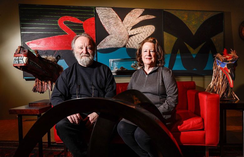 Dennis Evans and Nancy Mee have decided to donate their extensive art collection to Seattle University. 226528