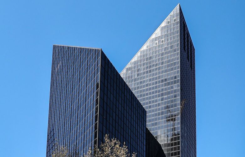 Martin Selig is reportedly struggling to refinance a $238 million office loan with a portfolio including the Fourth and Blanchard Building in Seattle, Washington. Photographed on April 17, 2024. 226683