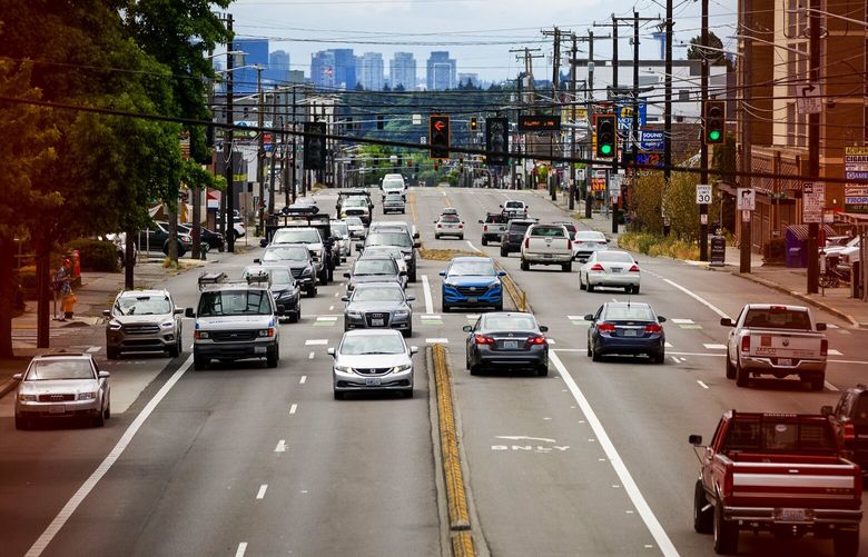 SEATTLE – AURORA AVE. – 070121


Downtown Seattle is seen as cars travel down Aurora Ave. on Thursday, July 1, 2021 in North Seattle. Aurora Avenue has some of the highest rates of traffic fatalities and injuries in the city.
