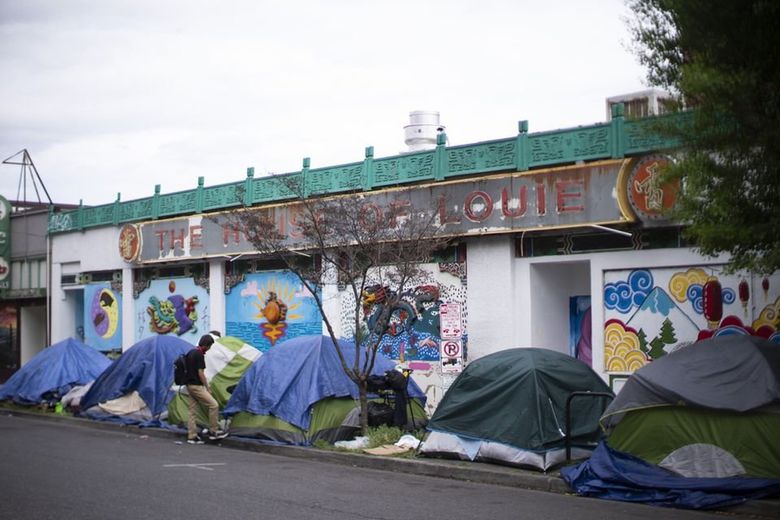Even Portland now is banning camping, part of the West Coast retreat | The  Seattle Times